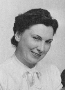 Min mormor Ethel Hakfelt (f. Bengtsson) 1944