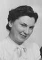 Ethel Evelyn Hakfelt (född Bengtsson) ca 1944